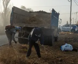 Rawson metió mano en Médano de Oro con un fuerte operativo de limpieza