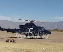 Buscan un helicóptero con seis personas a bordo en Valle Fértil y crece la preocupación