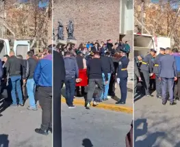 Las imágenes más conmovedoras del último adiós a las víctimas de la tragedia aérea