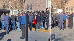 Las imágenes más conmovedoras del último adiós a las víctimas de la tragedia aérea