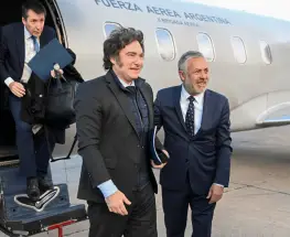 Milei viaja a Ecuador y Colombia para ver a Noboa y asistir a la asunción en Cali