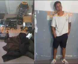 Se armó un tremendo revuelo: dos ladrones, un botín robado y vecinos que atacaron a la Policía