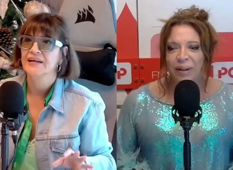 Sacudón en Pop Radio: Vernaci explotó y Lizy Tagliani lo tomó con humor