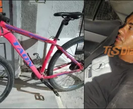 Intentó robar una bicicleta y terminó detenido tras ser reconocido por un vecino