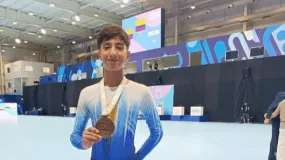 Jesús Morte hizo historia y va por más en el patín artístico