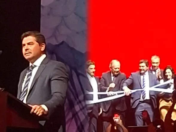 Orrego puso a la Expo Minera 2026 en el centro de la escena