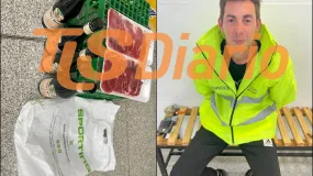 Entró por las bebidas y la carne, pero terminó esposado en el Vea
