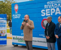 Rivadavia lanzó un plan clave para separar residuos desde el 27 de mayo