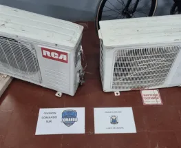Cayó un joven acusado de robar aires acondicionados en el barrio Huarpe