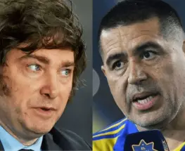 Milei reavivó la pelea con Riquelme tras otro golpe para Boca
