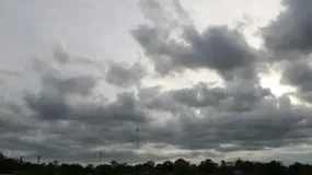 Sábado gris en San Juan: el termómetro no pasa de 16°C