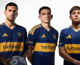 Boca mostró su nueva camiseta: volvió el escudo clásico con las estrellas