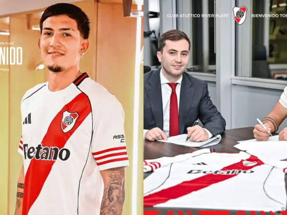 River cerró a Tobías Ramírez y ya lo pone a trabajar con Coudet