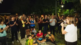 La plaza Colón volvió a latir en Capital y ya la disfrutan los vecinos