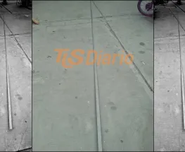 Lo pescaron con una barra de hierro en Santa Lucía y escapó por los techos