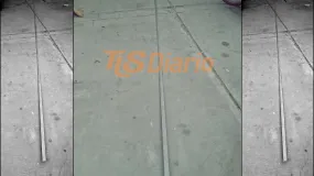 Lo pescaron con una barra de hierro en Santa Lucía y escapó por los techos