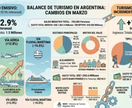 La crisis le pega de lleno al turismo: menos argentinos salen al exterior