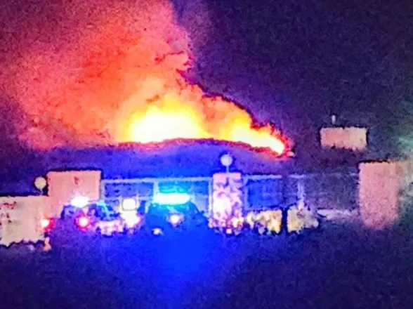 Un gran incendio en la planta recicladora de Jáchal encendió las alarmas
