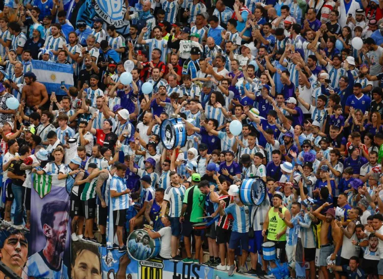 Argentina pasará a Estados Unidos una nómina de 34 mil hinchas vetados para el Mundial 2026