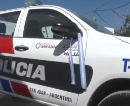 Se llevaron una escopeta de un patrullero policial en Rawson y buscan al responsable