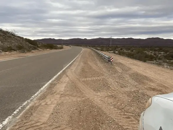 Vialidad Nacional trabaja sobre rutas sanjuaninas y pide manejar con mucha cautela