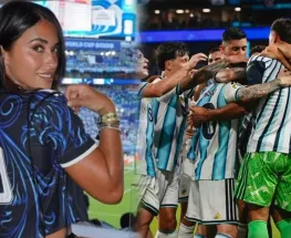 Ataque en masa contra Antonela Roccuzzo tras la remontada de Argentina