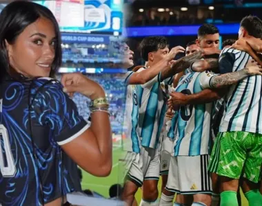 Ataque en masa contra Antonela Roccuzzo tras la remontada de Argentina