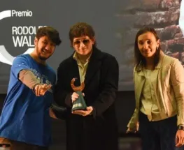 ¡Dillom la rompió en la UNLP con el Premio Rodolfo Walsh!