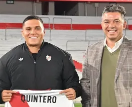 La emotiva frase con la que Marcelo Gallardo le dio la bienvenida a Juanfer Quintero a River