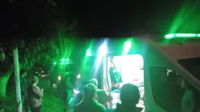 Caminaba de noche y terminó hospitalizada tras ser atropellada