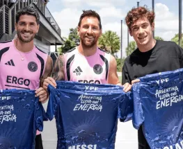 La postal que hizo estallar a los hinchas: Colapinto y Messi, juntos en Miami
