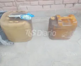 Dos sujetos cayeron con bidones de gasoil: uno tenía pedido de captura vigente