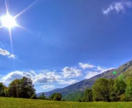 Domingo tranqui en la provincia: cielo cambiante y una tarde bien agradable