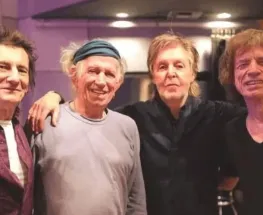 McCartney se suma otra vez a los Rolling Stones en un disco cargado de figuras
