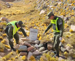 Aparecieron huesos humanos y vainas servidas en la zona de Colangüil