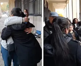 Tras la pena de 10 años, Martina dijo que por fin puede respirar