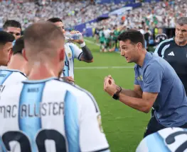 Scaloni celebró el estreno de Argentina y se rindió otra vez ante Messi