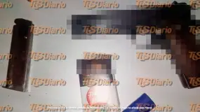 Tres jóvenes terminaron presos tras una requisa y apareció una .45 con la serie limada