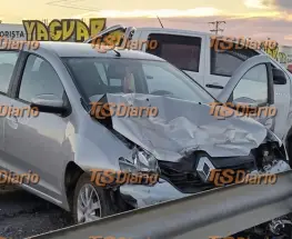 Choque en cadena en el Acceso Este: cuatro vehículos y un despliegue urgente en Santa Lucía