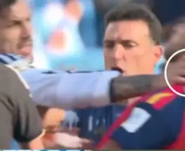 Paredes terminó en un cruce caliente con jugadores de España al cierre del partido